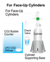 Диффузор CO2 сверхплоский компактный